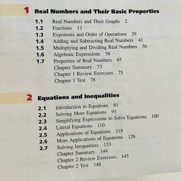Beginning Algebra 4 Gustafson Frisk - Picture 6 of 8